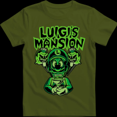 Createyou Luigi's Mansion 2 - Férfi - Sötétzöld - S