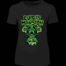 Createyou Luigi's Mansion 2 - Női - Fekete - XL női póló
