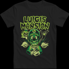 Createyou Luigi's Mansion - Gyermek - Fekete - XL