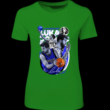 Createyou Luka Doncic - Női - Zöld - 2XL női póló
