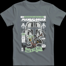 Createyou Mandalorian - Férfi - Szürke - M férfi póló