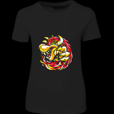 Createyou Mario - Bowser - Női - Fekete - 2XL