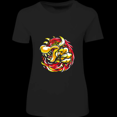 Createyou Mario - Bowser - Női - Fekete - S