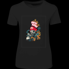 Createyou Mario Bros Rider - Női - Fekete - XL