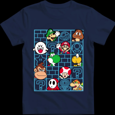 Createyou Mario figurák - Gyermek - Sötétkék - XS