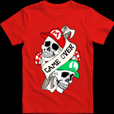 Createyou Mario Game Over - Gyermek - Piros - S