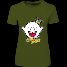 Createyou Mario King Boo - Női - Sötétzöld - S női póló