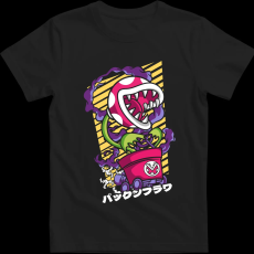 Createyou Mario Land húsevő növény - Gyermek - Fekete - XS