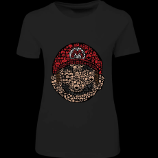 Createyou Mario - Női - Fekete - 2XL