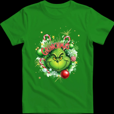 Createyou Merry Grinchmas - Gyermek - Zöld - M