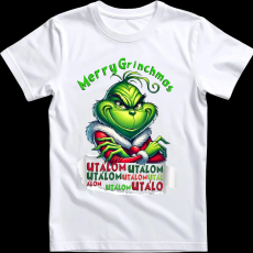 Createyou Merry Grinchmas, utálom - Férfi - Fehér - S