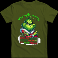 Createyou Merry Grinchmas, utálom - Gyermek - Sötétzöld - S