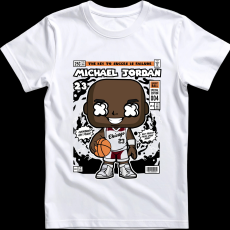 Createyou Michael Jordan - Férfi - Fehér - 2XL