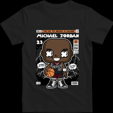 Createyou Michael Jordan - Férfi - Fekete - 3XL