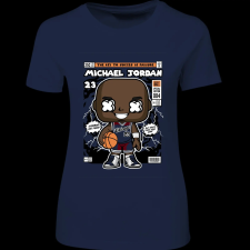 Createyou Michael Jordan - Női - Sötétkék - 2XL női póló