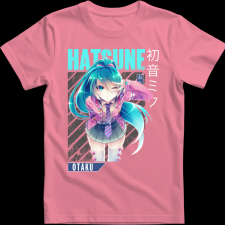 Createyou Miku Hatsune - Férfi - Pink - S férfi póló