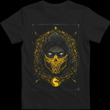 Createyou MK Scorpion - Férfi - Fekete - M férfi póló