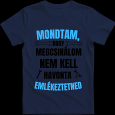 Createyou Mondtam, hogy megcsinálom... - Gyermek - Sötétkék - S