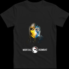 Createyou Mortal Kombat 3 - Férfi - Fekete - 2XL