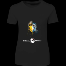 Createyou Mortal Kombat 3 - Női - Fekete - M női póló