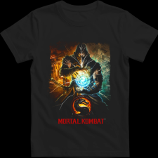 Createyou Mortal Kombat - Férfi - Fekete - L férfi póló