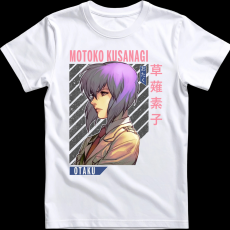Createyou Motoko Kusanagi - Férfi - Fehér - 3XL