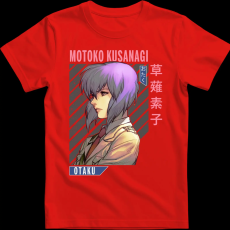 Createyou Motoko Kusanagi - Férfi - Piros - 3XL