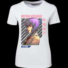 Createyou Motoko Kusanagi - Női - Fehér - L női póló