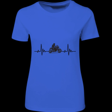 Createyou Motoros ekg - Női , Királykék , XL