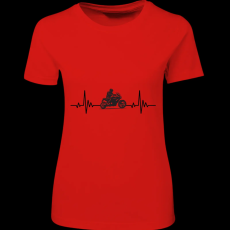 Createyou Motoros ekg - Női , Piros , M