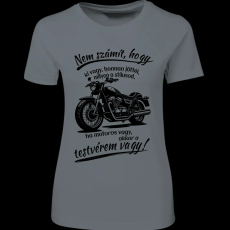 Createyou Motoros testvér vagy - Női - Szürke - L