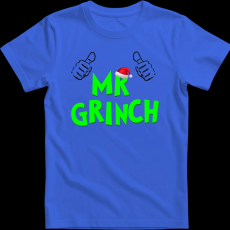Createyou Mr Grinch - Férfi - Királykék - 2XL