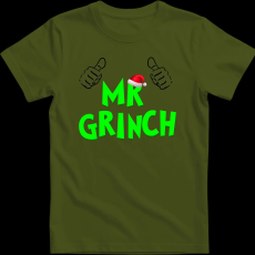 Createyou Mr Grinch - Gyermek - Sötétzöld - S