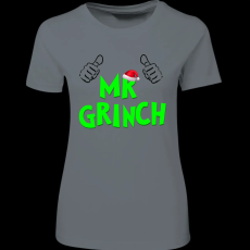 Createyou Mr Grinch - Női - Szürke - XL