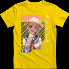 Createyou My Hero Akademy -Himiko Toga - Férfi - Sárga - 3XL
