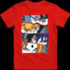 Createyou Naruto 2 - Férfi - Piros - 2XL