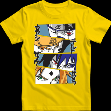 Createyou Naruto 2 - Férfi - Sárga - S férfi póló