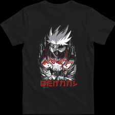 Createyou Naruto Kakashi Hatake - Férfi - Fekete - M férfi póló