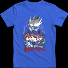 Createyou Naruto Kakashi Hatake - Férfi - Királykék - M férfi póló