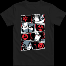 Createyou Naruto Sharinganok - Férfi - Fekete - M