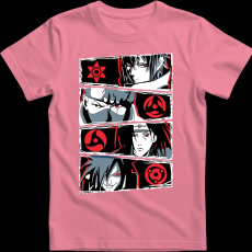 Createyou Naruto Sharinganok - Férfi - Pink - 3XL
