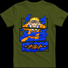 Createyou Naruto Uzumaki - Férfi - Sötétzöld - 3XL