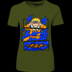 Createyou Naruto Uzumaki - Női - Sötétzöld - 2XL