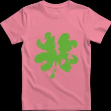 Createyou Négylevelű lóhere - Gyermek , Pink , L
