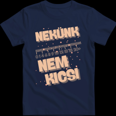 Createyou Nekünk nem kicsi - Férfi - Sötétkék - M