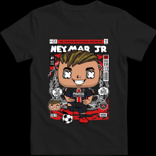 Createyou Neymar Jr - Férfi - Fekete - 2XL férfi póló