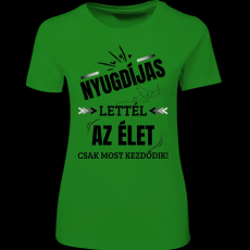 Createyou Nyugdíjas lettél - Női , Zöld , M