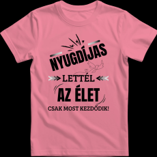 Createyou Nyugdíjas lettél - Férfi - Pink - 3XL
