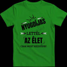 Createyou Nyugdíjas lettél - Férfi - Zöld - S férfi póló