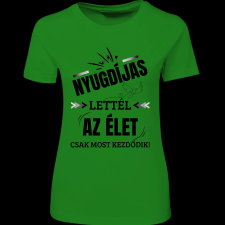 Createyou Nyugdíjas lettél - Női - Zöld - S női póló